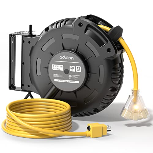 Retractable Extension Cord Reel