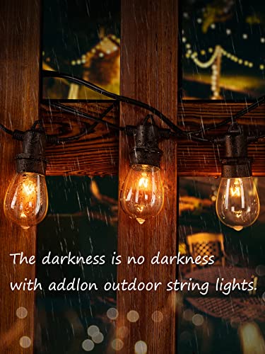 addlon Outdoor String Lights