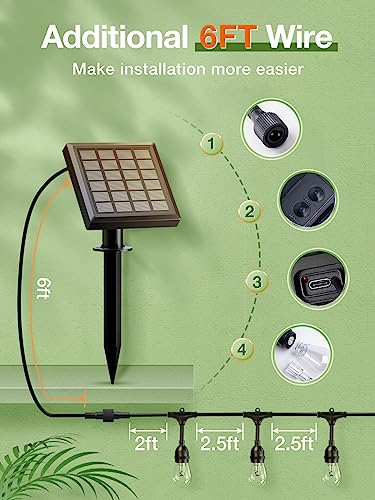 addlon Solar String Lights with Remote