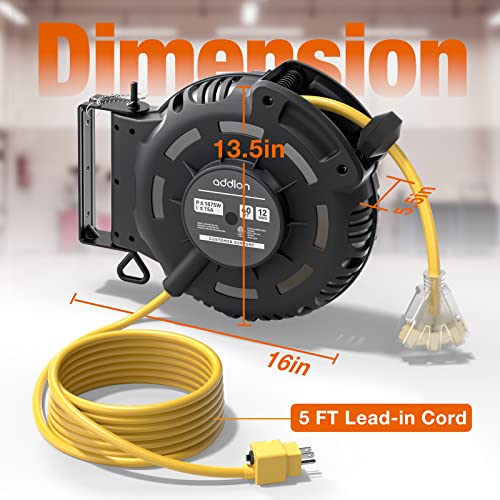 Retractable Extension Cord Reel